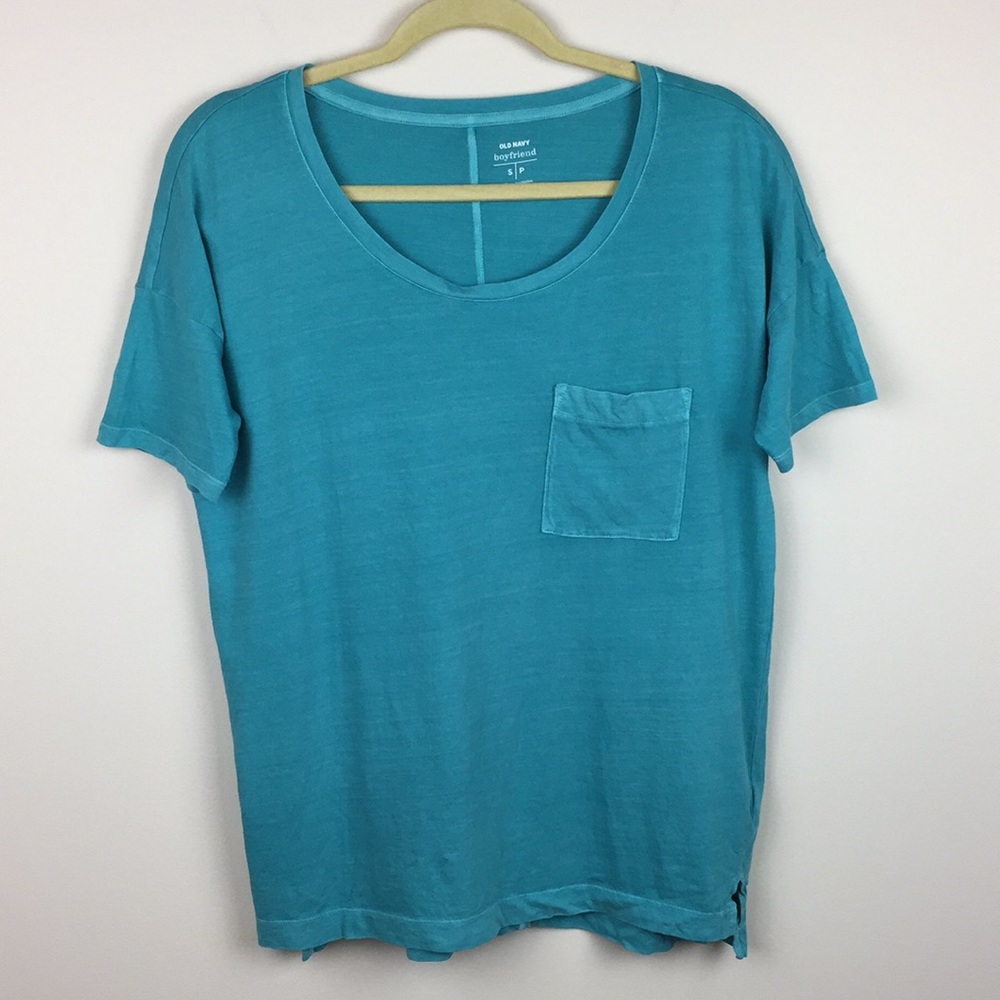 Old Navy - Short Sleeve Boyfriend Fit Pocket Tee